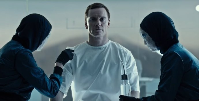 Michael Fassbender como Walter en Alien Covenant