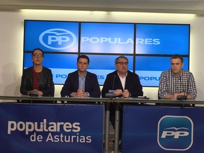 Comité organizador del 17 Congreso del PP de Asturias