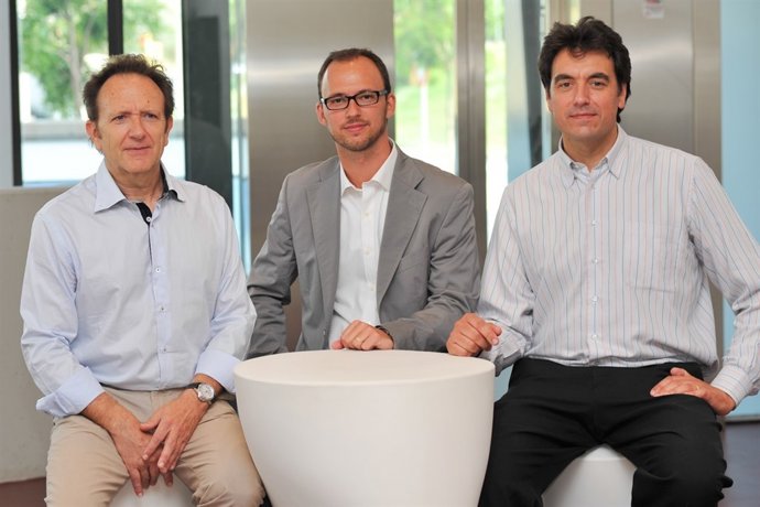 Marc Martinell, Joan Aymamí y Xavier Barril (Minoryx Therapeutics)