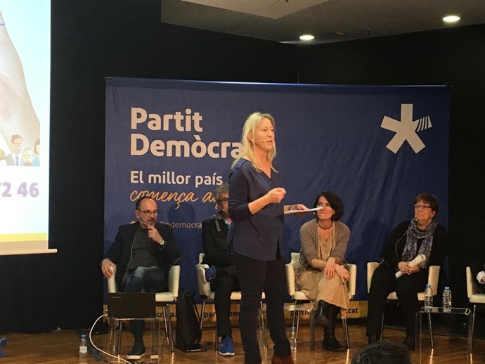 L'consellera de Presidència i vicepresidenta del PDeCAT, Neus Munté