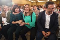 Susana Díaz pide un pacto "de verdad" contra la violencia de género