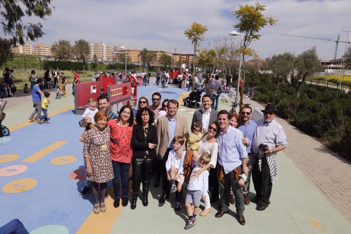 Inauguración del Parque Rosario Valpuesta de Mairena del Aljarafe