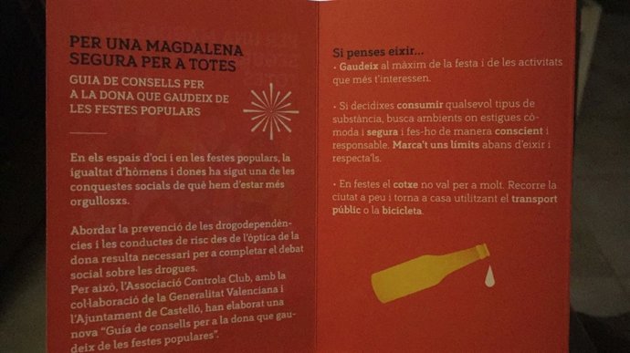 La formación naranja ve intolerable que "se responsabilice a la mujer"