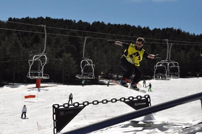 Competición de esquí Madison en Valdelinares