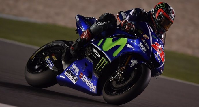 Viñales toma el mando en el segundo día en Catar