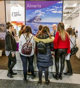 El expositor de 'Costa de Almería' ha tenido una gran aceptación en la ITB.