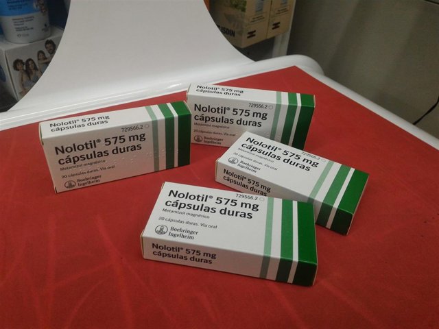 Valladolid.- Nolotil, medicamento