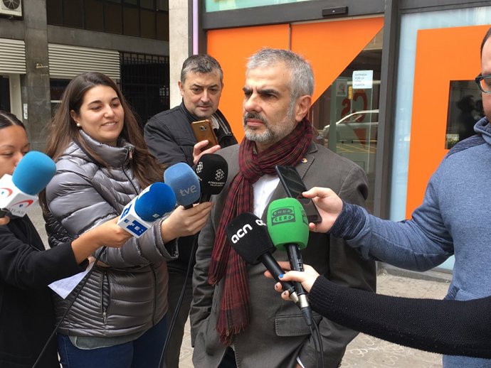 El portaveu d'Cs Carlos Carrizosa