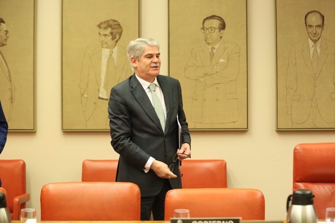 El ministro de Exteriores, Alfonso Dastis, comparece en el Congreso