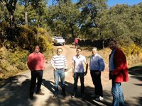 La Diputación de Huelva inspecciona los primeros kilómetros por donde transcurrirá la próxima 'Huelva Extrema'