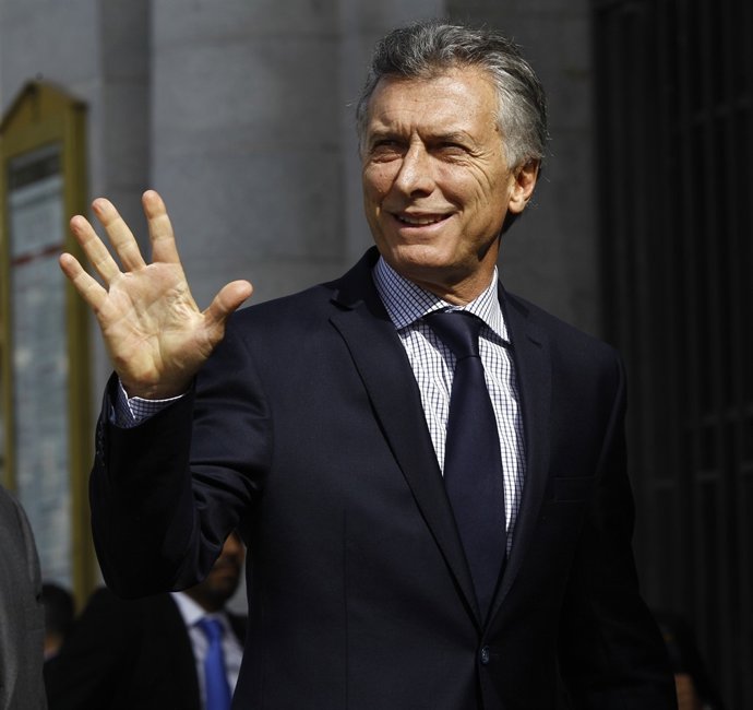 Mauricio Macri a Madrid