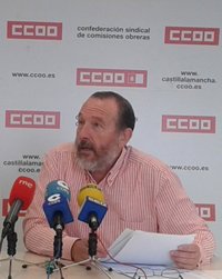 Rey aspira a salir del Congreso de CCOO Guadalajara con un sindicato "más fuerte"