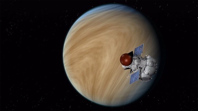 Venera D en  la órbita de Venus