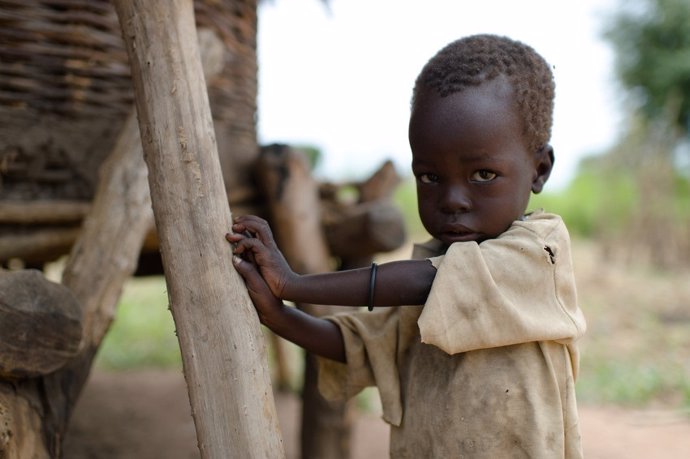 Niño en Sudán del Sur