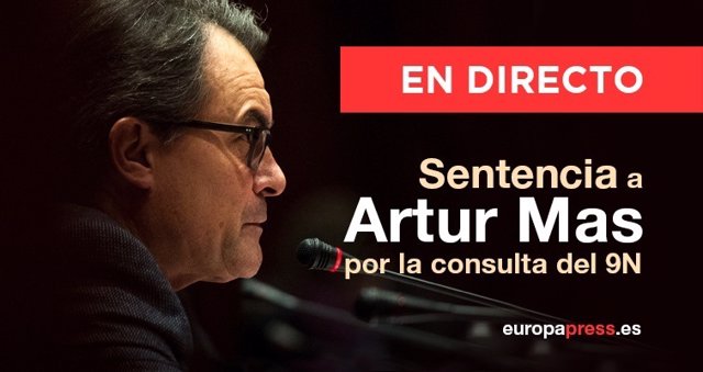 Sentencias a Artur Mas, Joana Ortega e Irene Rigau
