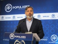 El PP de Extremadura recuerda a Susana Díaz que "a quien apoya" Vara "siempre pierde"
