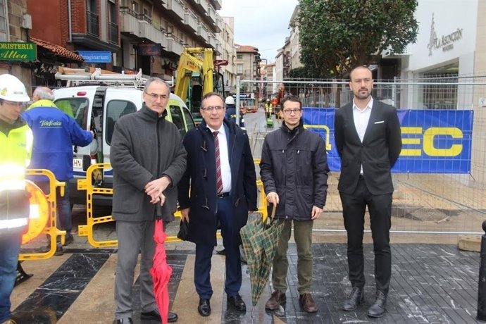 Visitas obras calle Consolación 