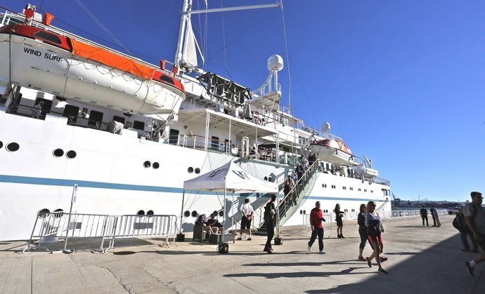Creuer en el Port de Tarragona en 2016