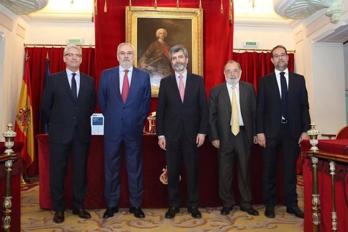 El presidente del Tribunal Supremo y del CGPJ, Carlos Lesmes