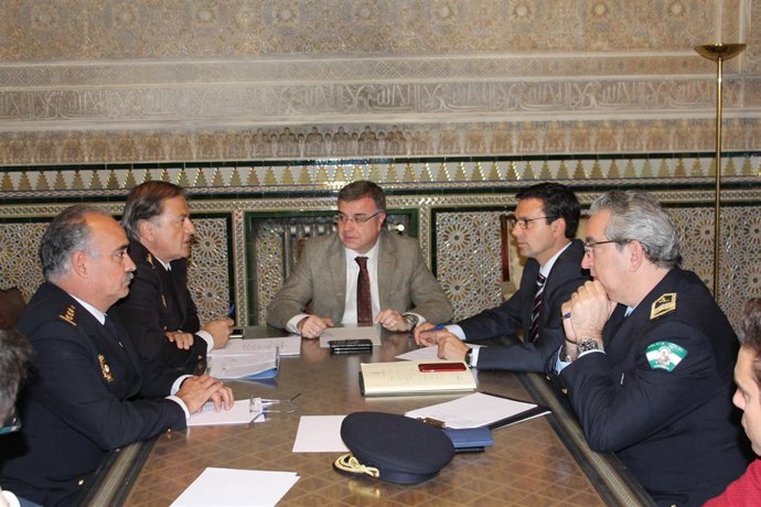 Reuníon de Subdelegación y Ayuntamiento sobre la seguridad en la zona Norte