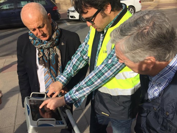 Imágenes de las labores de identificación