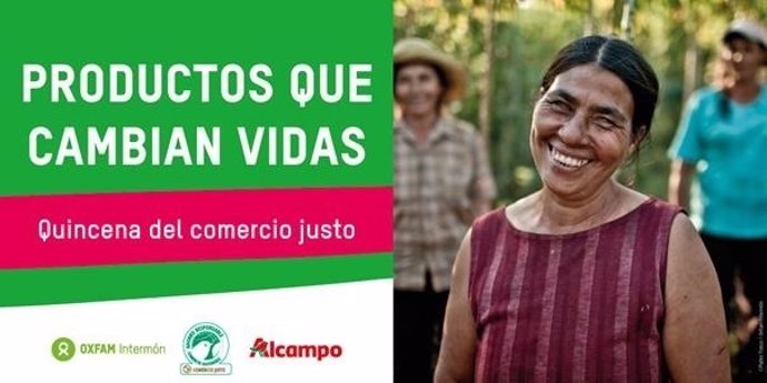 Alcampo vuelve a celebrar con Oxfam Intermón la quincena del Comercio Justo, del