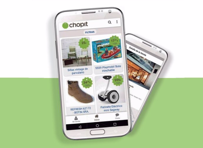 Chopit, la 'app' para el comercio minorista de Barcelona