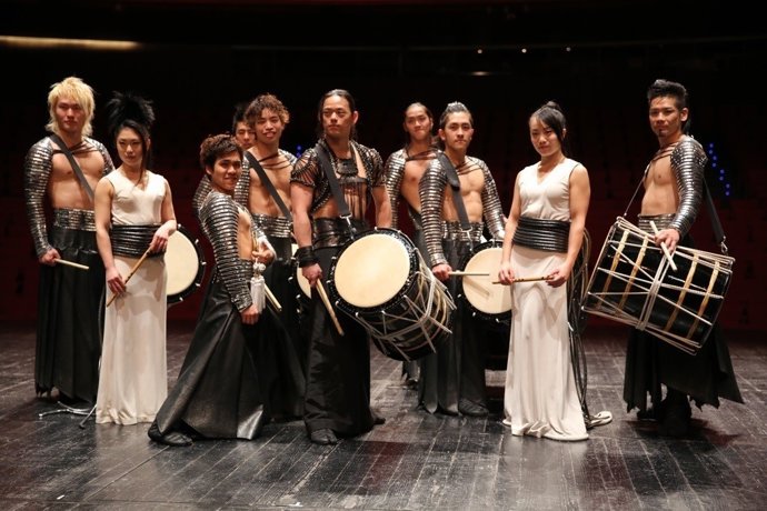 Presentación de Tao, the samurai of the drum