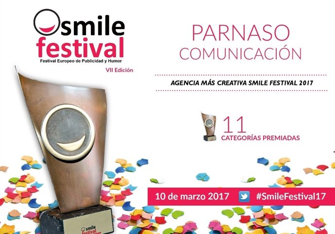 La agencia ha obtenido en el SmileFestival 2017, un total de 11 reconocimientos.