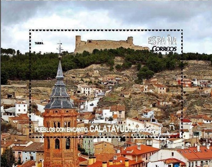 Nuevo sello de CORREOS dedicado a Calatayud 