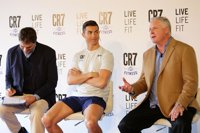 Cristiano Ronaldo presenta su nuevo proyecto de fitness en Madrid