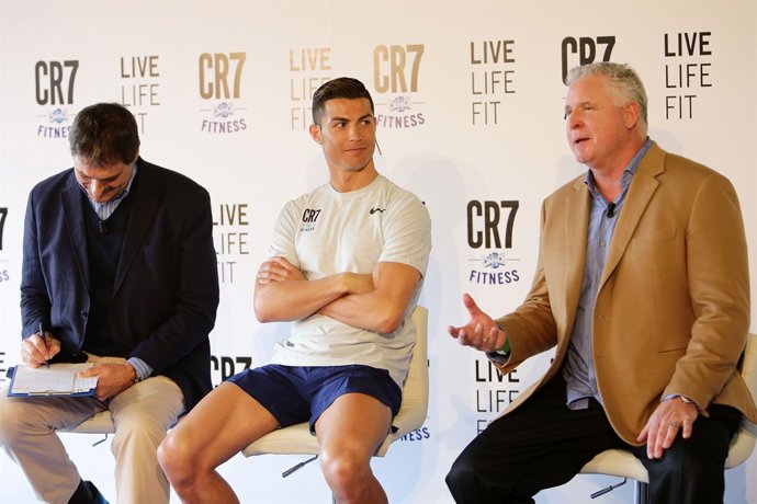 Cristiano Ronaldo junt amb Curtis Harman