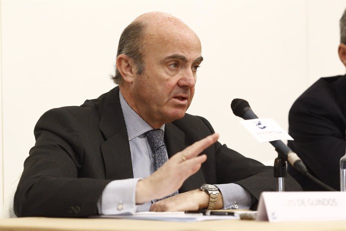 El ministro de Economía, Industria y Competitividad, Luis de Guindos