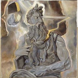 Obra de Salvador Dalí sobre Miguel Ángel