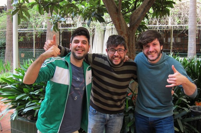Part del grup Txarango a l'Ateneu Barcelonès