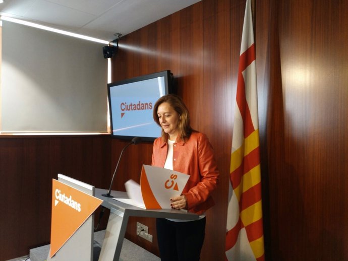 La presidenta de Cs a l'Ajuntament, Carina Mejías