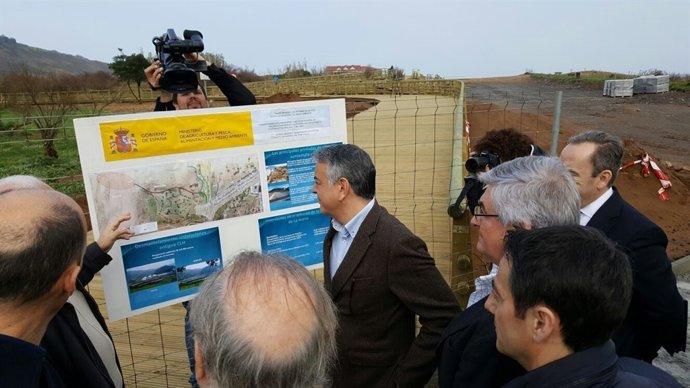 De Andrén visita Playa de La Arena