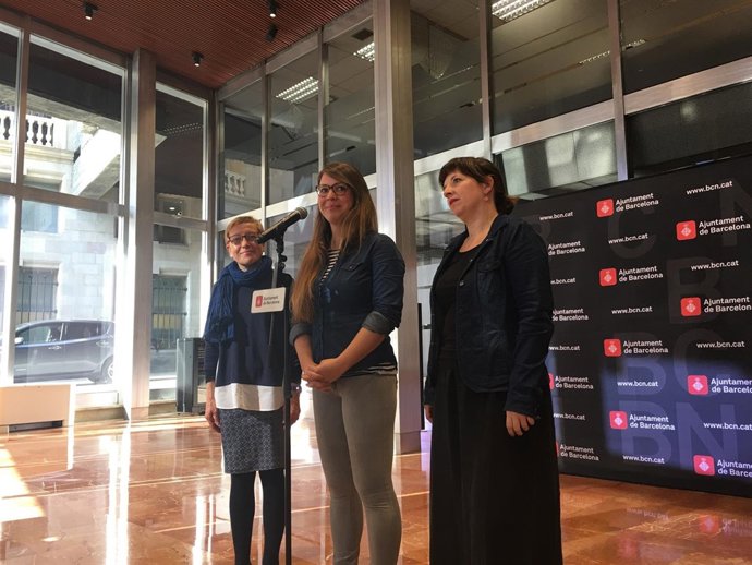 Carmen Andrés, Janet Sanz y Laia Ortiz