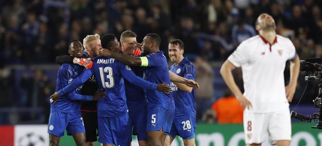 El Sevilla cae ante el Leicester en Champions League