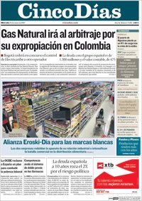 Las portadas de los periódicos económicos de hoy, miércoles 15 de marzo