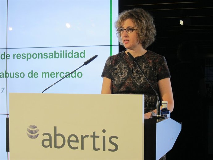  La Vicepresidenta De la CNMV, Ana María Martínez-Pina García