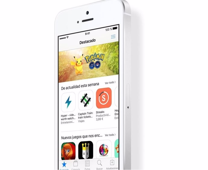 App Store en iPhone SE
