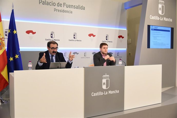 El consejero de Sanidad en rueda de prensa