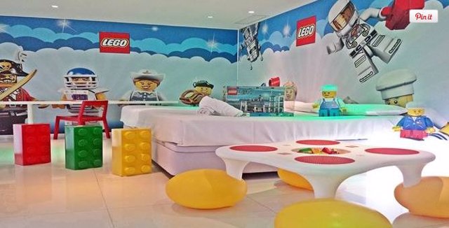 Lego. 21 habitaciones temáticas