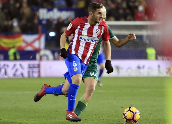 Koke en l'Atlètic de Madrid - Reial Betis