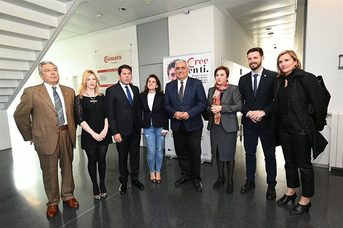 Inauguración de una jornada sobre internacionalización de empresas