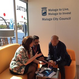 Pomares y Martín Rojo en MIPIM 