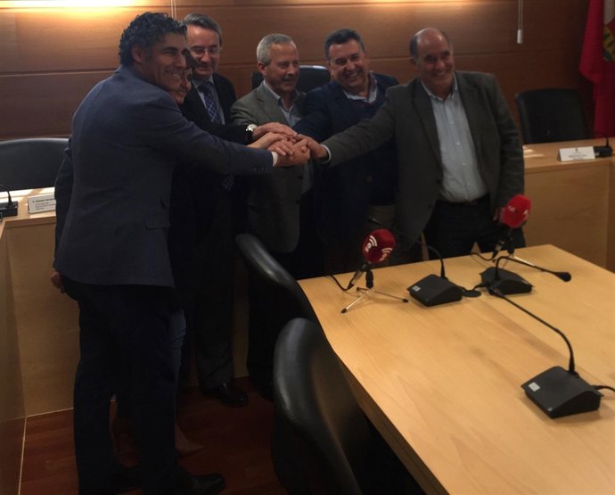 Alcaldes de Simancas, Zaratán, Laguna, Arroyo y La Cistérniga