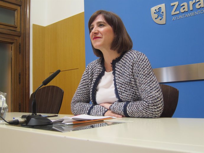 La portavoz de Cs en el Ayuntamiento de Zaragoza, Sara Fernández