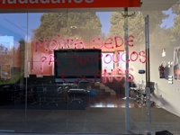 Nuevo ataque contra la sede de Ciudadanos Galicia, que habla de "ataque a la democracia"